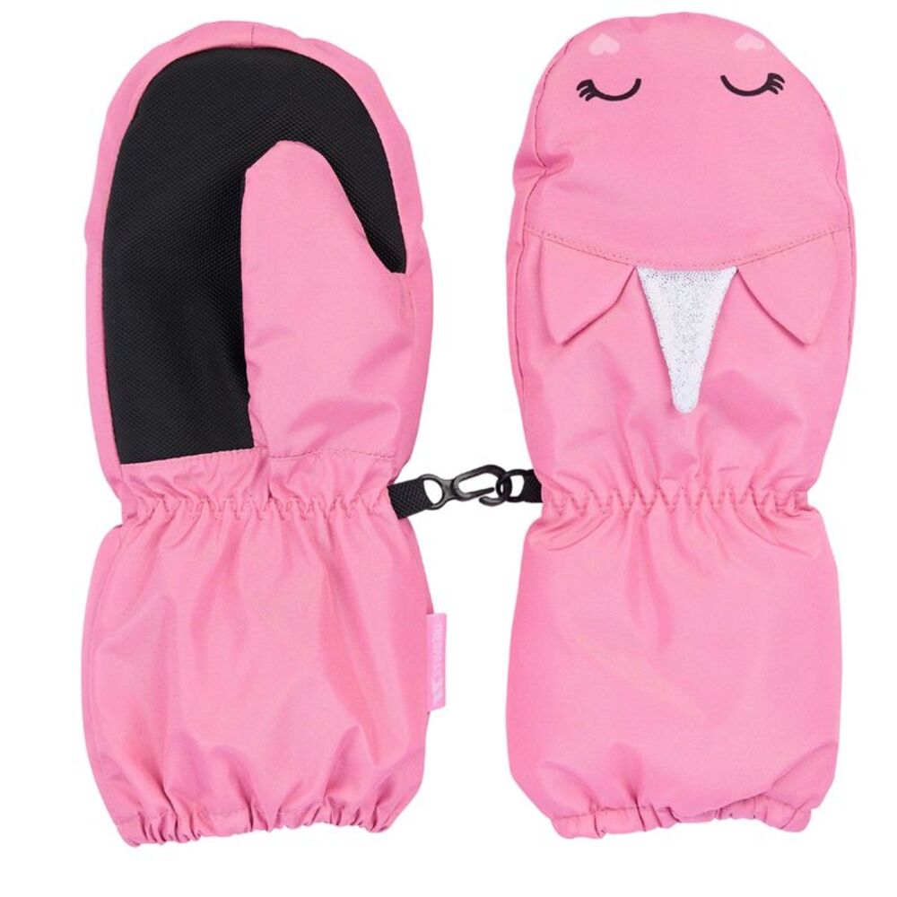 Trespass Girls Charm Ski Mittens / Pink